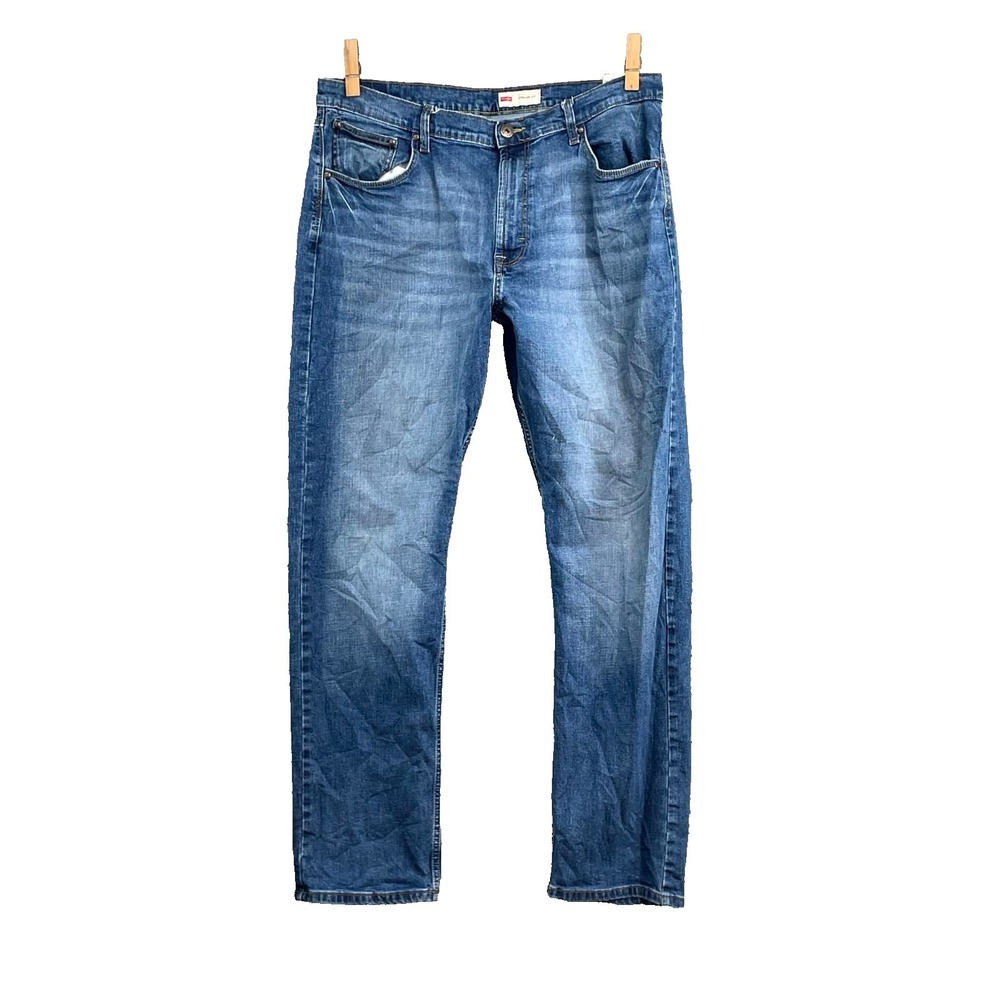 Wrangler Five Star Premium Athletic Fit Jeans Mens 37x31* Blue Denim Streetwear